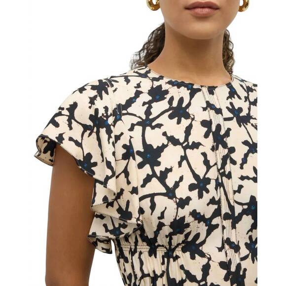 NEW ULLA JOHNSON anais dress in moonstone - Picture 4 of 4